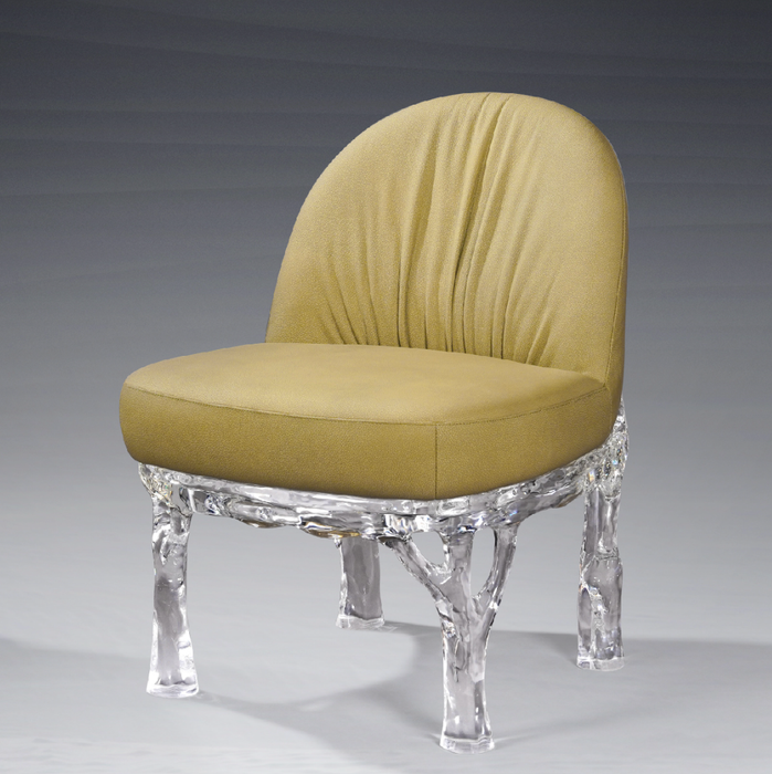 LYFAIRS x GORDON GU Branches Dawn Leather Chair