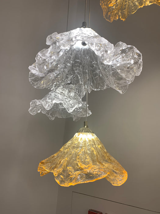 Irregular Art Crystal Pendant For Dining Room/Bedroom