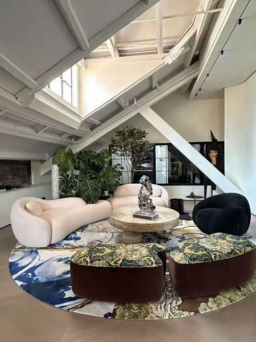 Modern Designer Hug‑Inspired Modular Sectional Sofa