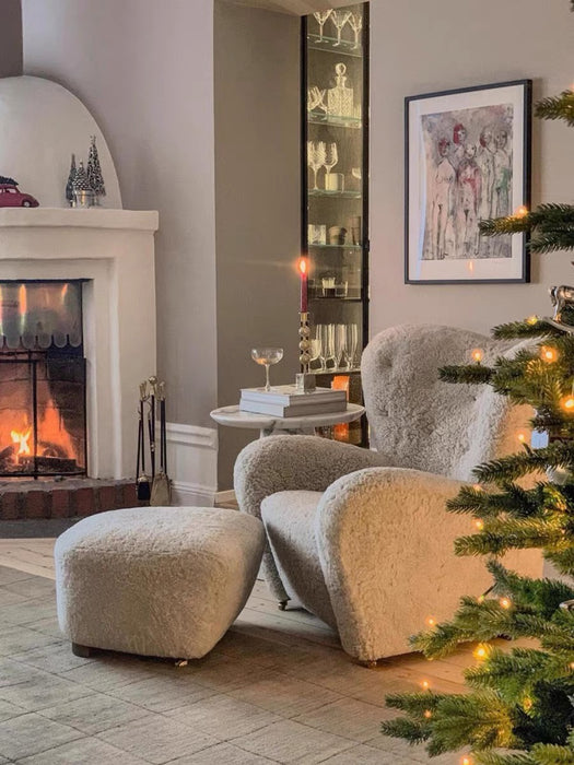 French Medium Antique Cream Style Upholstered Chair