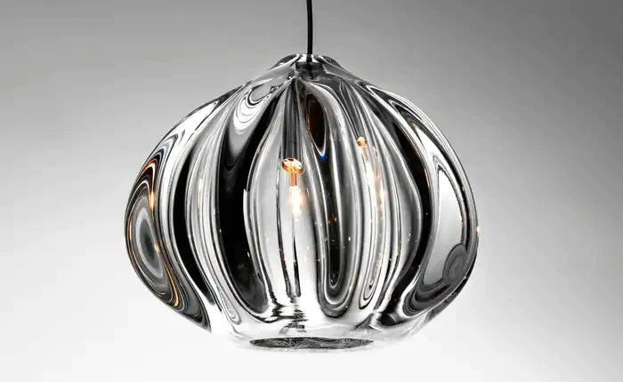 Modern Nordic Style Hand Blown Glass Pendant Crystal Chandelier For Dining Room/Living Room/Stairwell