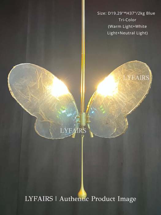 Colgante Acrílico Mariposa Colorida Diseño Artístico para Sala de Estar/Dormitorio/Pasillo/Entrada