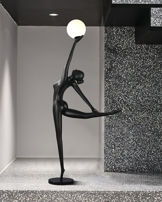 Ballerina Art Design Floor Lamp