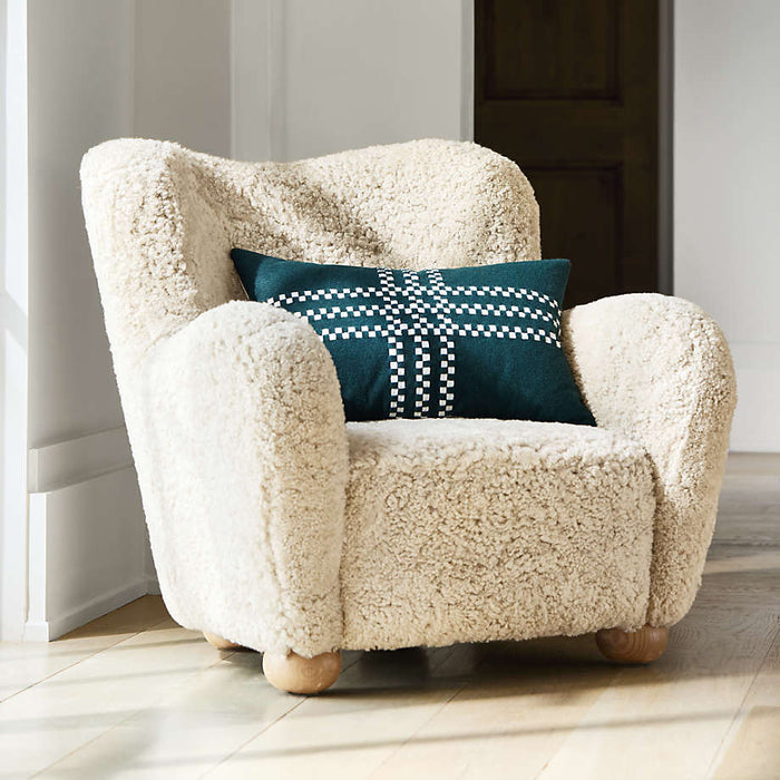 Shearling Accent Sofa Chair