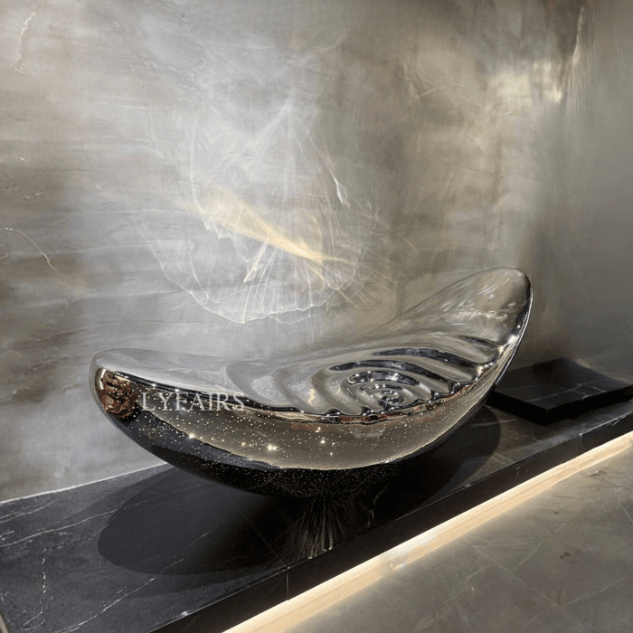 Modern Stainless Steel Celestial Drift LED Sculpture