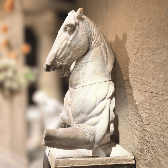 Classical Style Half-Horse Sculpture
