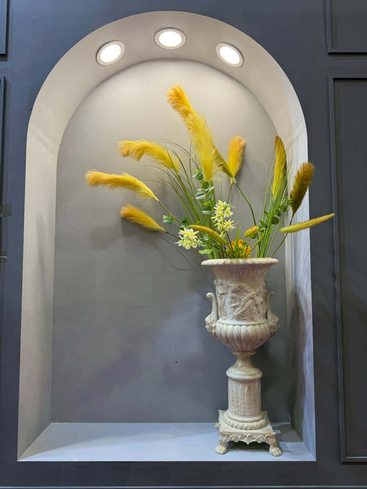 Classical Figural Relief Urn Vase