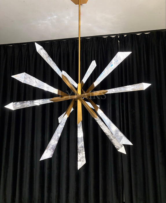 Luxury Sputnik/Linear Crystal Chandelier for Living Room/Dining Room/Bedroom