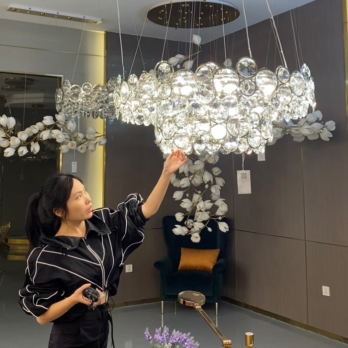 Designer Crystal Chandelier For Living Room/Bedroom
