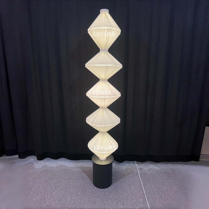 Lampada da terra modello Torre di Volumi di Arte Moderna di Design per Soggiorno/Camera da Letto/Lobby di Hotel