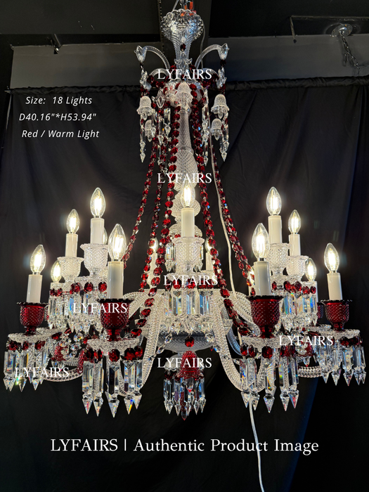 Candelabro de cristal de lujo de estilo europeo, candelabro de gran tamaño con diseño de rama artística, accesorio de iluminación para vestíbulo/escalera