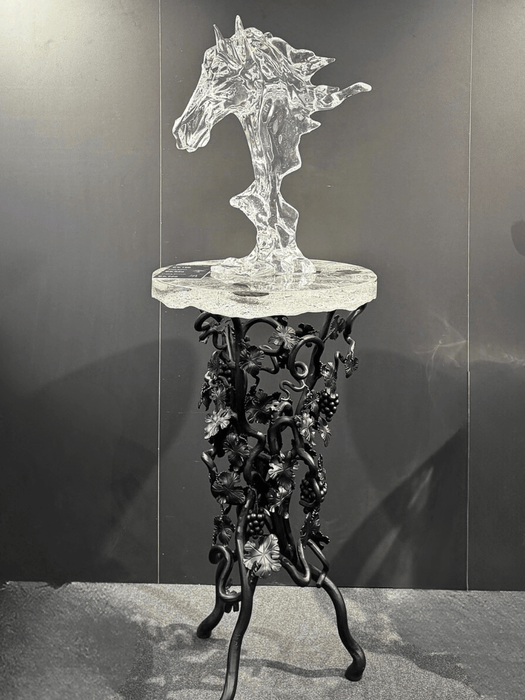 LYFAIRS x GORDON GU Galloping Horse Crystal Sculpture