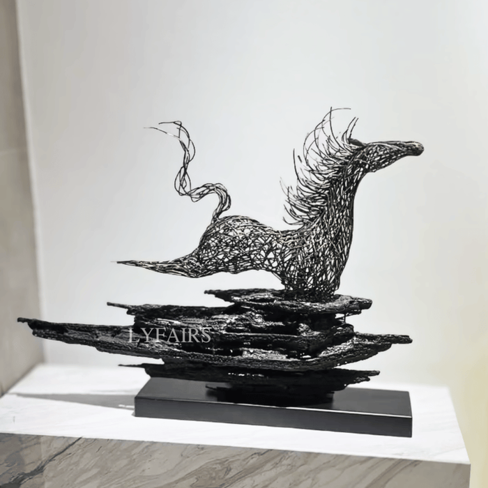Galloping Horse Sculpture
