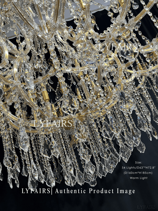 Grand Imperial Crystal Palace Chandelier for Mansion/Hotel Lobby/Banquet Hall
