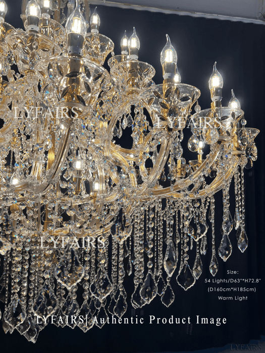 Grand Imperial Crystal Palace Chandelier for Mansion/Hotel Lobby/Banquet Hall