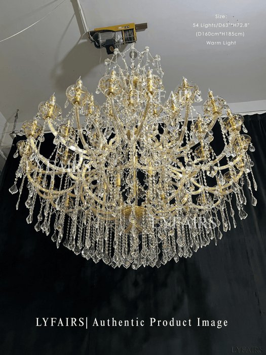 Grand Imperial Crystal Palace Chandelier for Mansion/Hotel Lobby/Banquet Hall