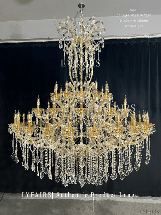 Grand Imperial Crystal Palace Chandelier for Mansion/Hotel Lobby/Banquet Hall