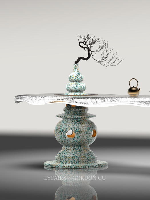 LYFAIRS x GORDON GU Three Pools Mirroring the Moon Tables