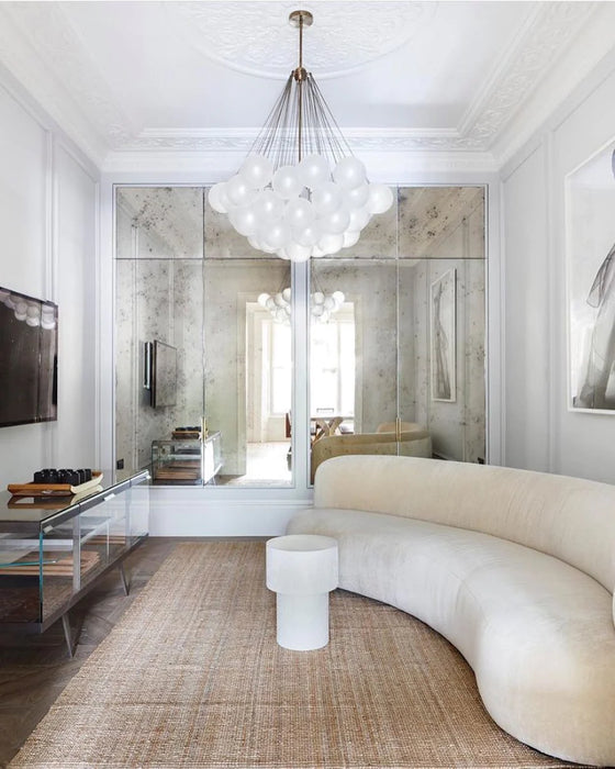 Modern Cloud Balloons Glass Chandelier for Living Room/Bedroom