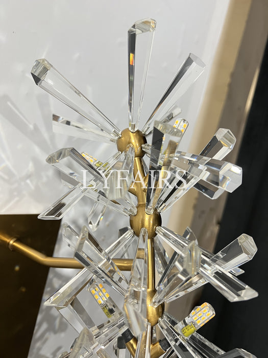 Modern Frozen Ice Crystal Wall Lamp — Lyfairs