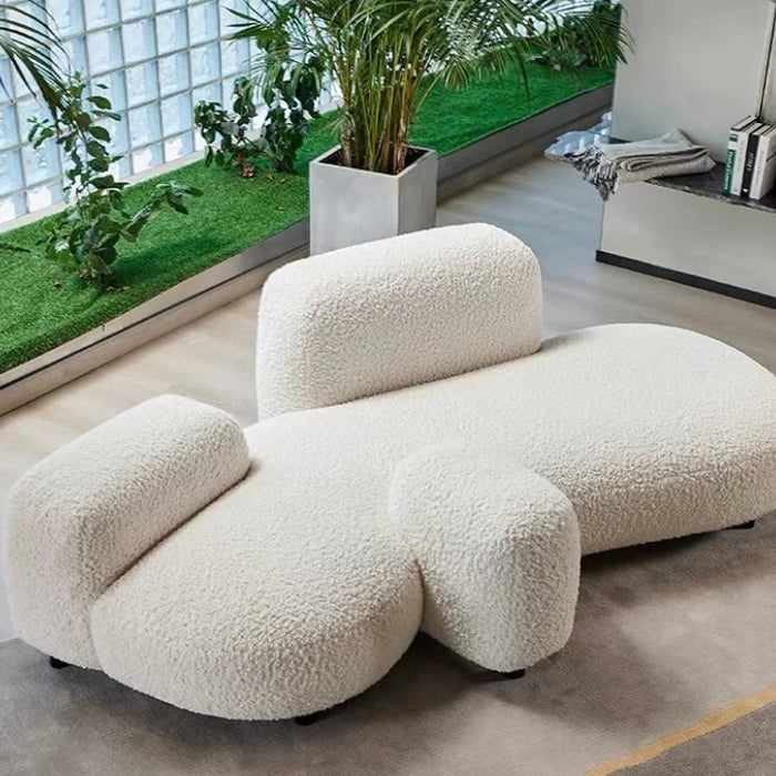 Modern Simple Modular Chenille Stone Sofa