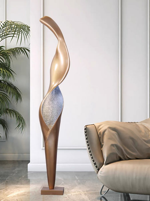 Lámpara de pie Antorcha de diseño artístico