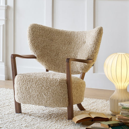 French Vintage Style/Cream Style Single Sofa Chair — Lyfairs