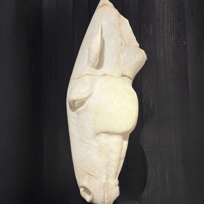 Inverted Horse Head Sculpture