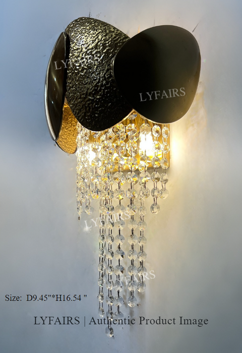 Italian Style Crystal Tassel Wall Lamp