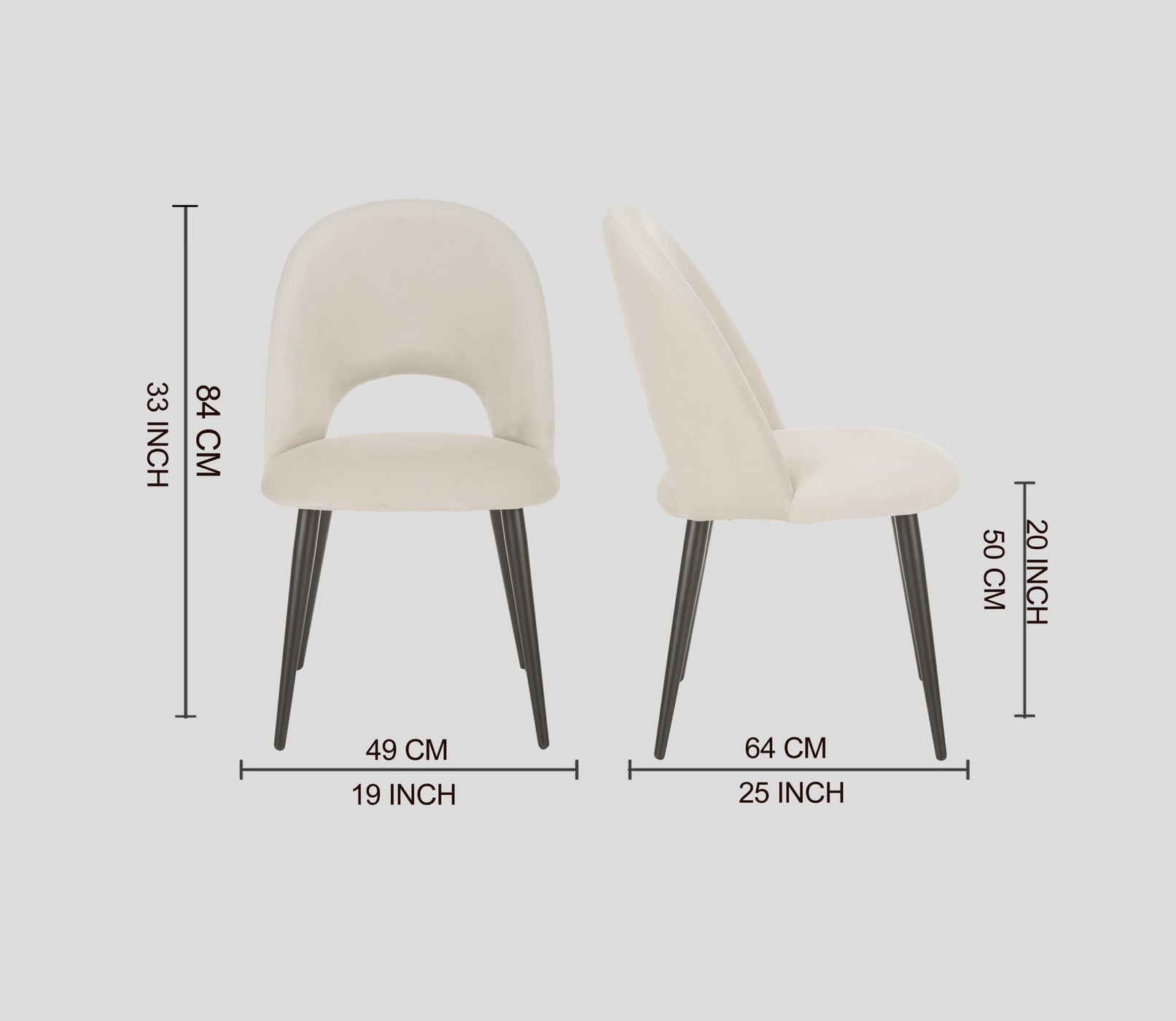 Dining Chair Minimalist Warren Buffet Design Reference: Modern Minimalism Fabric Finish Dining Chair
