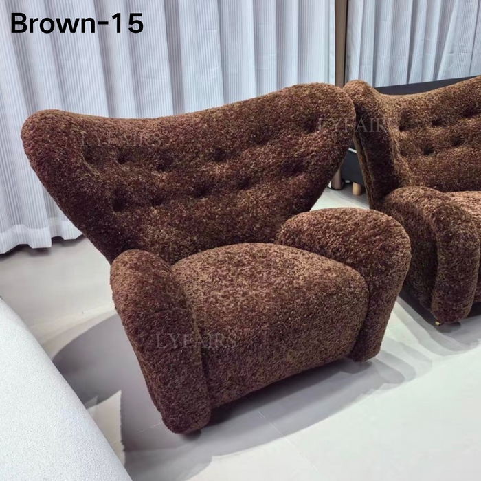 French Medium Antique Cream Style Upholstered Chair