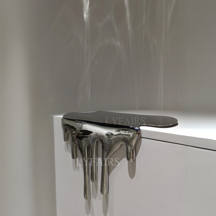 Melting Ice Stainless Steel Sculpture