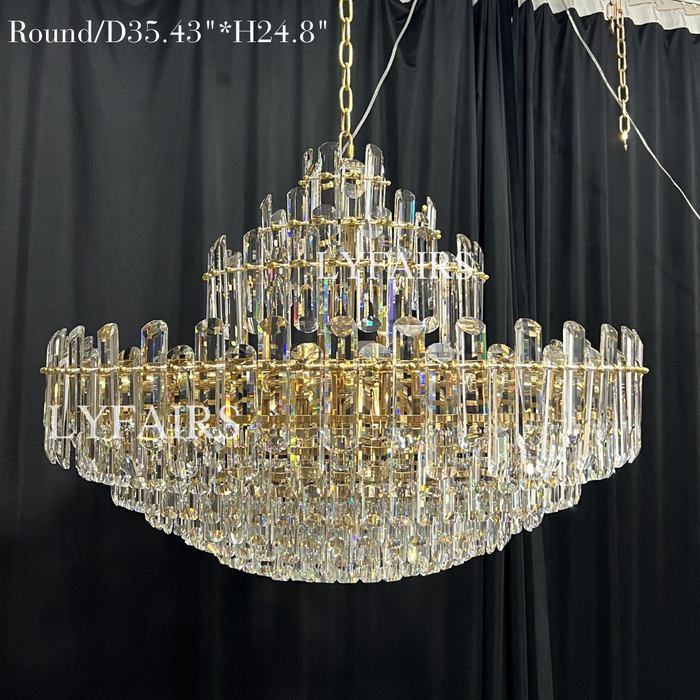 Lámpara de lujo moderna para sala de estar, lámpara de techo para comedor, estilo conciso, accesorio para dormitorio