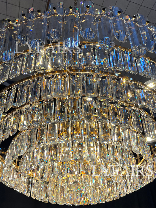 Lámpara de lujo moderna para sala de estar, lámpara de techo para comedor, estilo conciso, accesorio para dormitorio