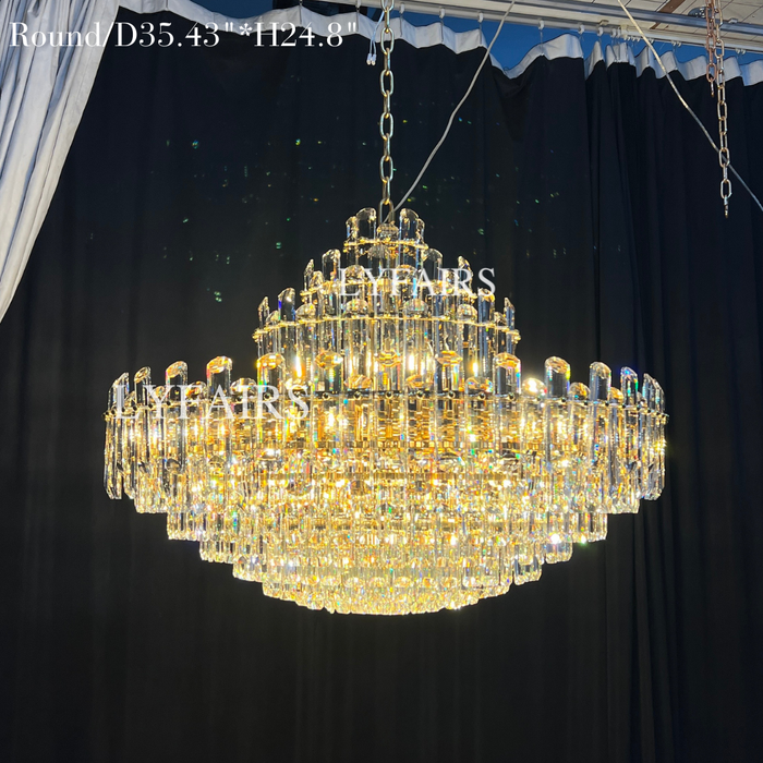 Lámpara de lujo moderna para sala de estar, lámpara de techo para comedor, estilo conciso, accesorio para dormitorio