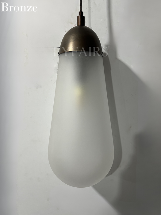 Modern Pears-inspired Frosted Glass Wall Lamp