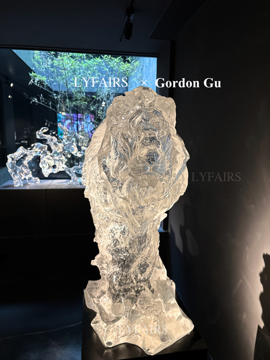 LYFAIRS × Gordon Gu African Lion Sculpture