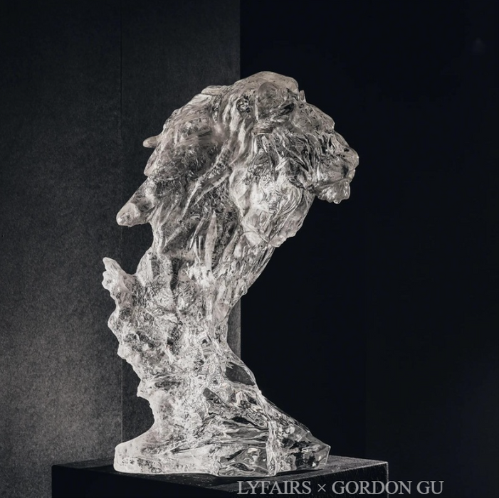 LYFAIRS × Gordon Gu African Lion Sculpture