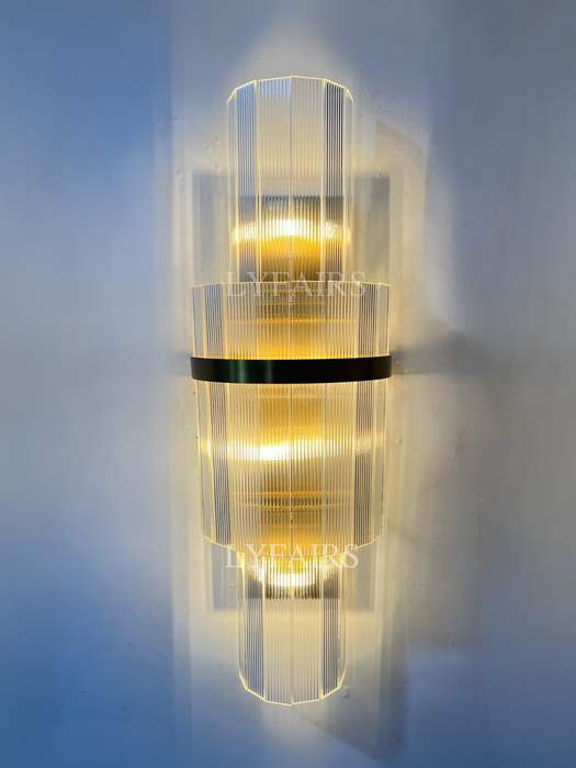 Moderna lampada da parete a 4 luci per bagno/camera da letto/soggiorno