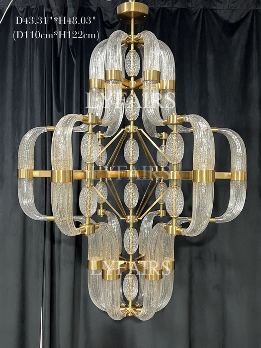 Modern Art Glass Chandelier for Living Room/Dining Room/Kitchen Island/Bedroom