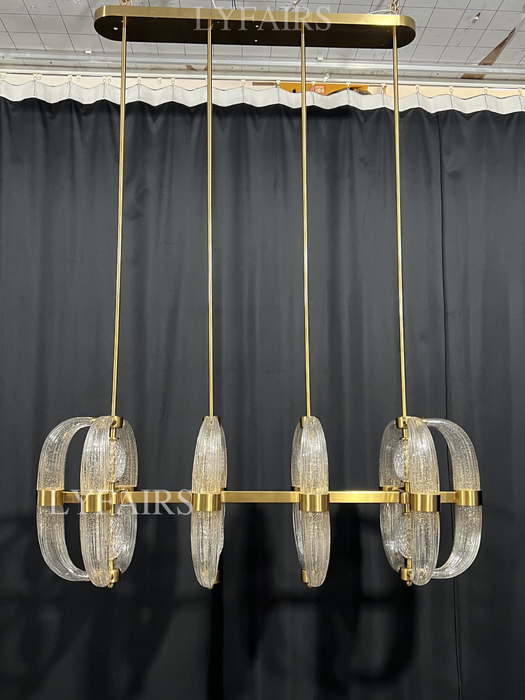 Modern Art Glass Chandelier for Living Room/Dining Room/Kitchen Island/Bedroom