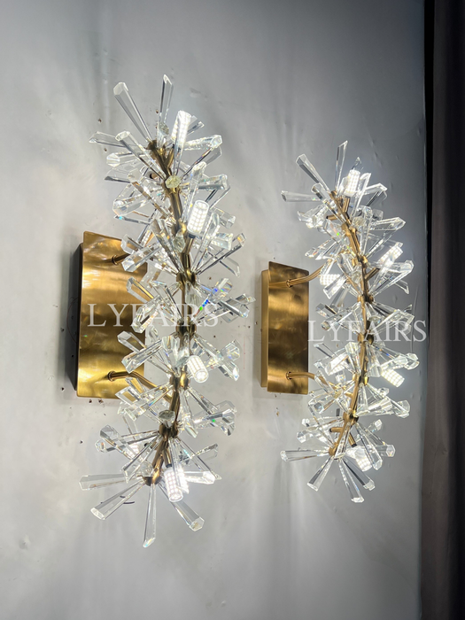 Modern Frozen Ice Crystal Wall Lamp