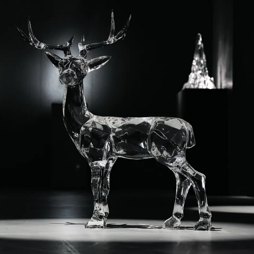 LYFAIRS x GORDON GU Artistic Nine-colored Deer Sculpture