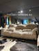 LYFAIRS x GORDON GU Bodega 2/3 seater Sofa with white fur and black grapevine leg for the living room
