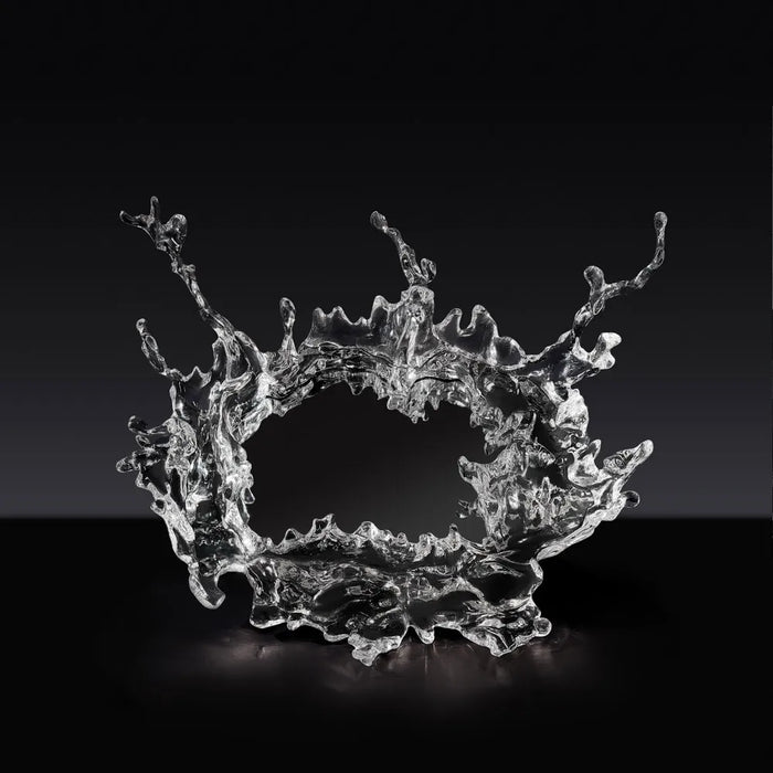 Diseñador Original Art Ice Mirror Lámpara de pared Princesa Magic Mirror Light para baño / vestidor Mujeres Dormitorio Iluminación Espejo de baño