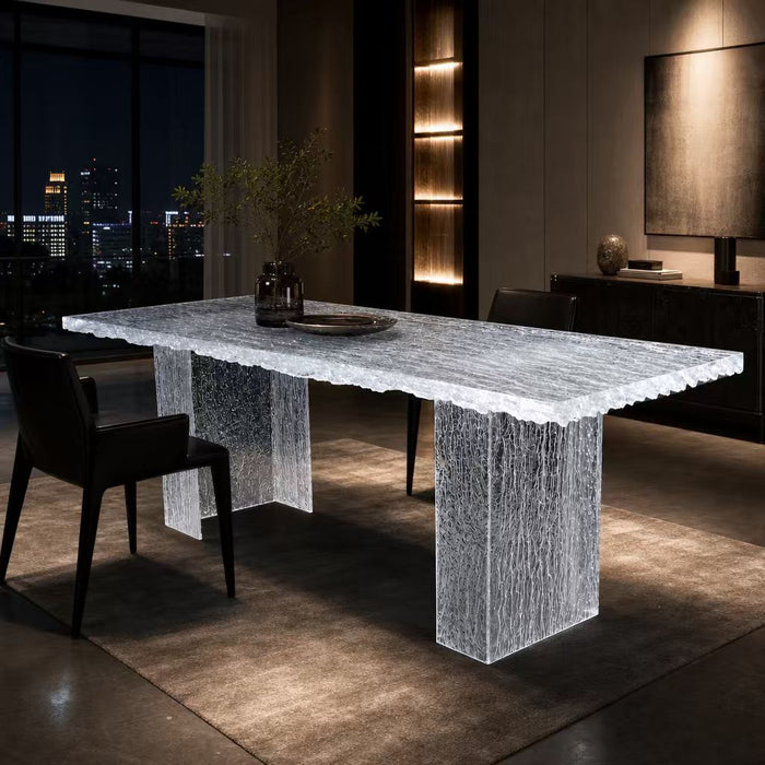LYFAIRS x GORDON GU Ice-patterned Dining Table