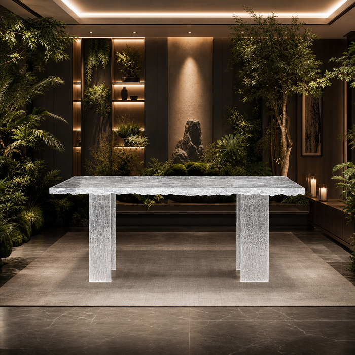 LYFAIRS x GORDON GU Ice-patterned Dining Table