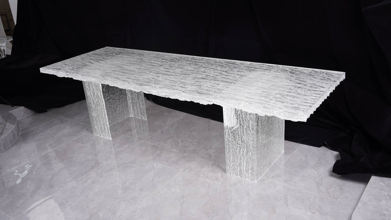 LYFAIRS x GORDON GU Ice-patterned Dining Table