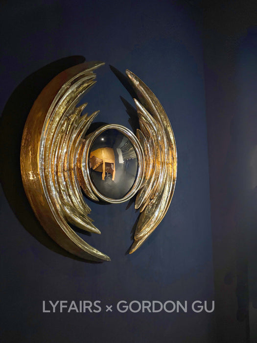 LYFAIRS x GORDON GU Ripple Mirror Wall Decor