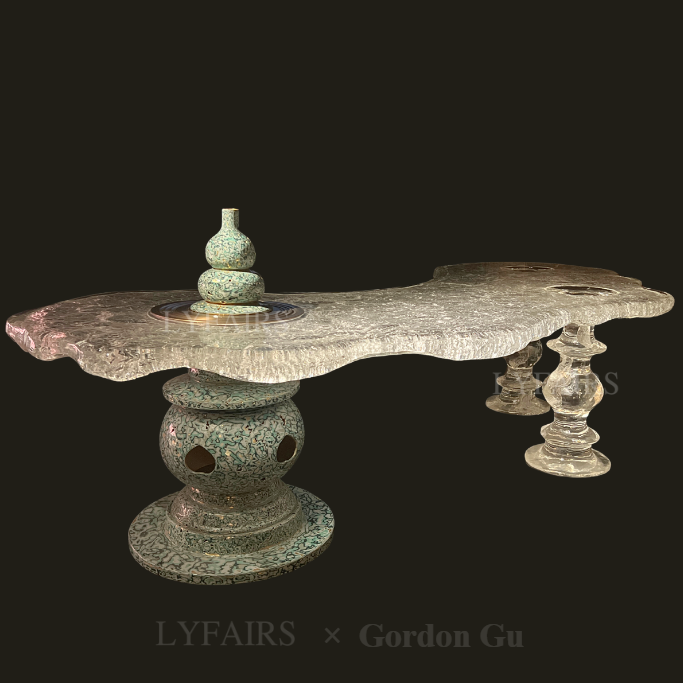 LYFAIRS x GORDON GU Three Pools Mirroring the Moon Tables